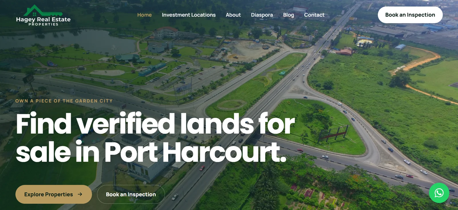 Hagey Properties website project preview